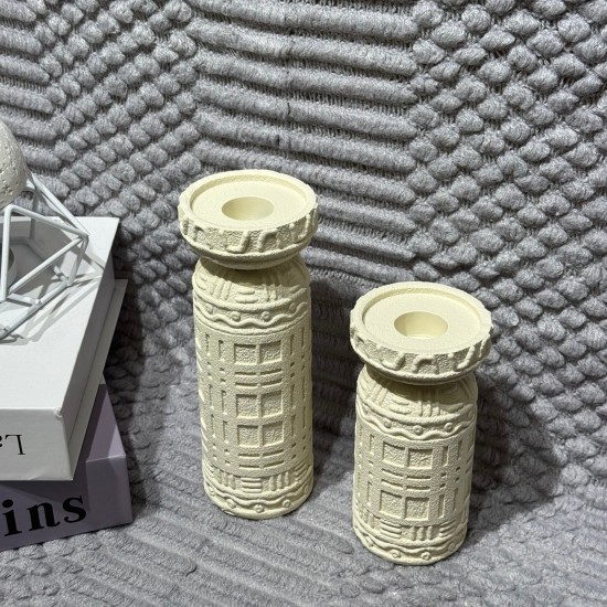 Medium Porcelain Candle Holder
